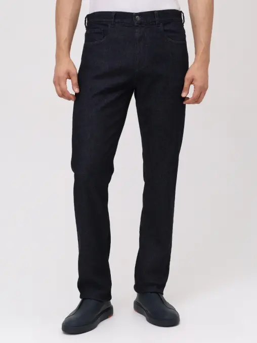 Джинсы Regular Fit хлопковые CANALI