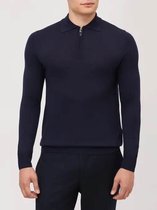 Поло шерстяное CANALI