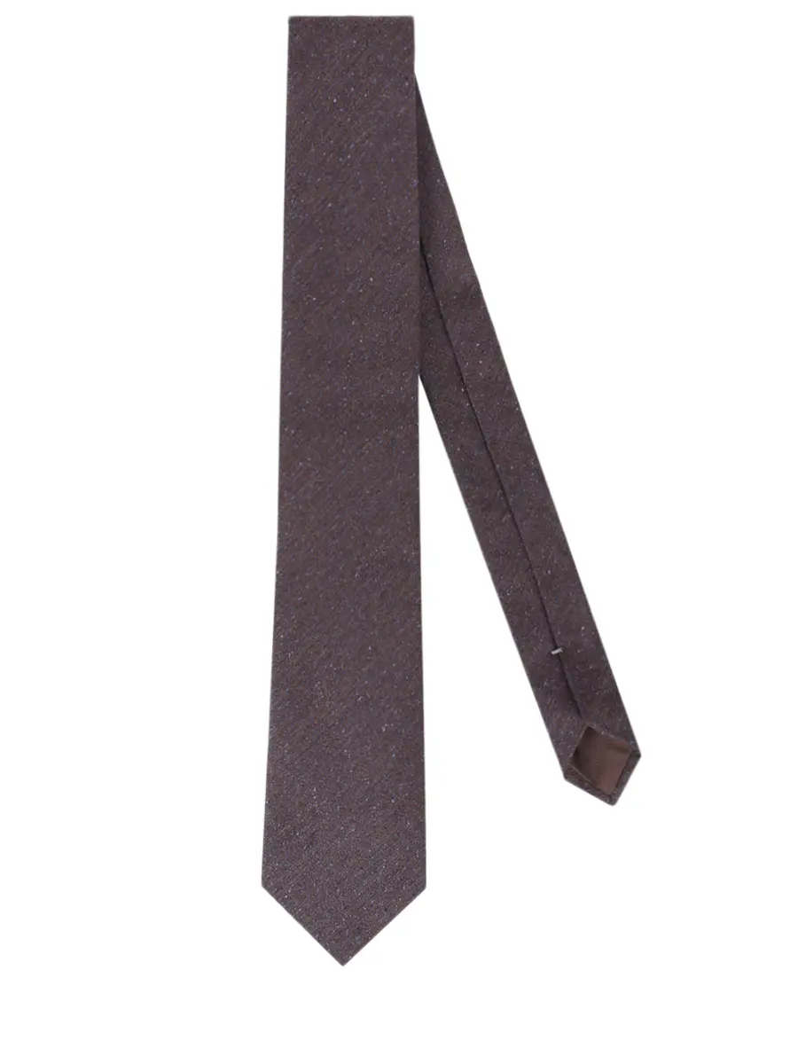 Галстук из шелка и шерсти