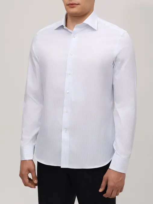 Рубашка Slim Fit хлопковая CANALI