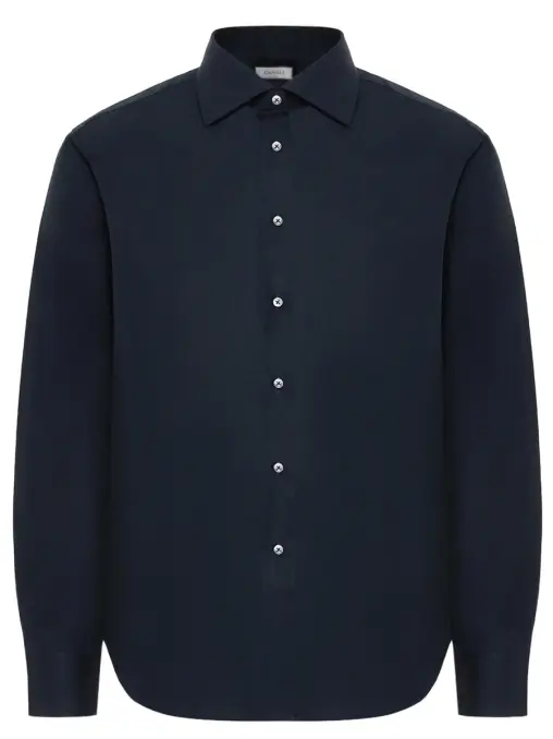 Рубашка Regular Fit хлопковая CANALI