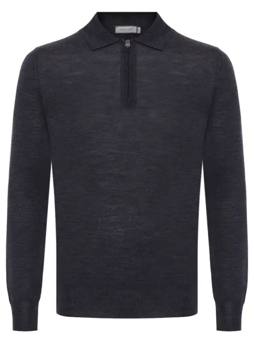 Поло шерстяное CANALI