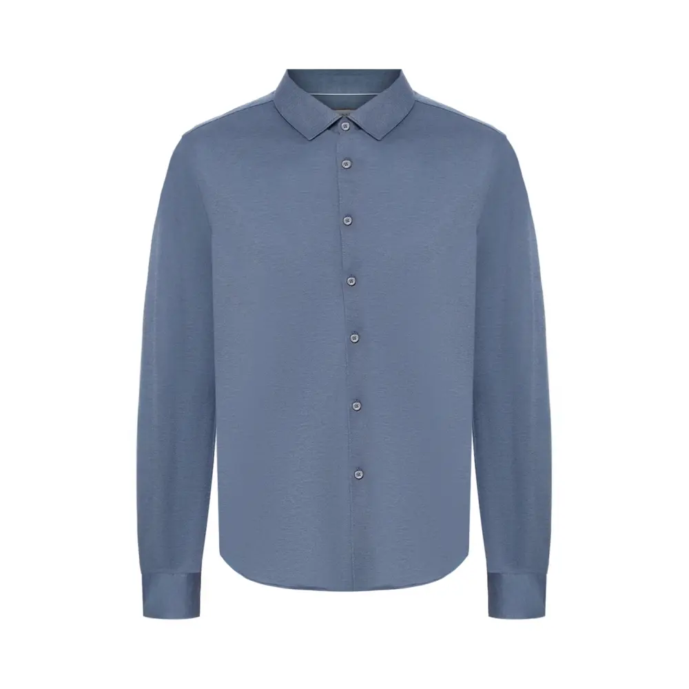 Рубашка Regular Fit из лиоцелла и хлопка