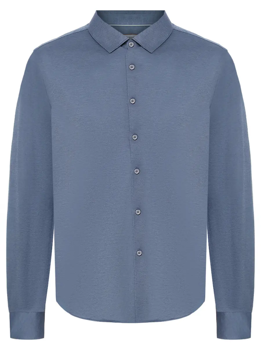 Рубашка Regular Fit из лиоцелла и хлопка