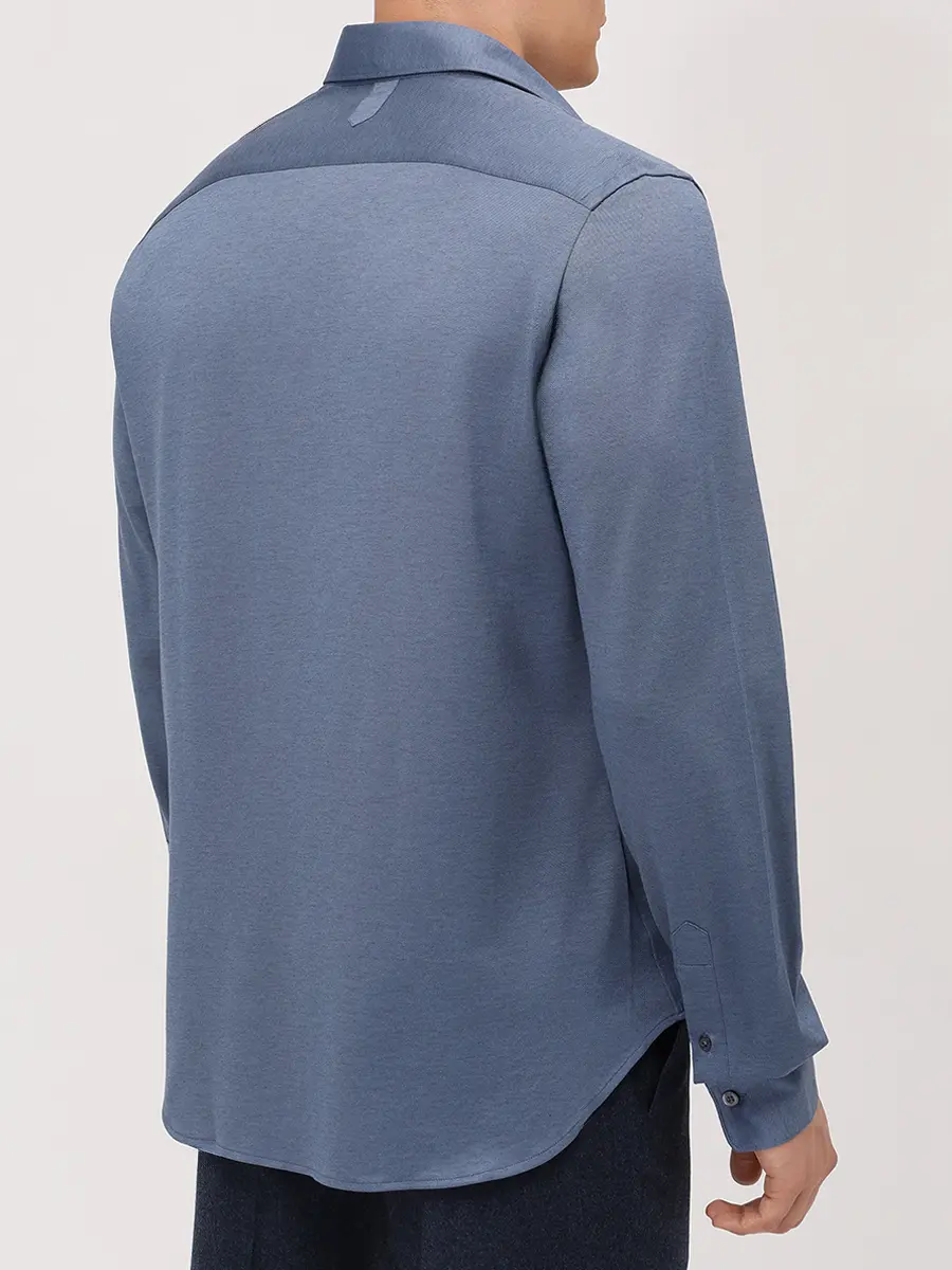 Рубашка Regular Fit из лиоцелла и хлопка