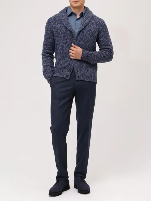 Рубашка Regular Fit из лиоцелла и хлопка CANALI