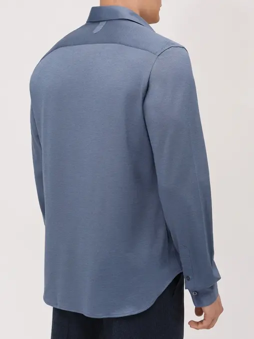 Рубашка Regular Fit из лиоцелла и хлопка CANALI