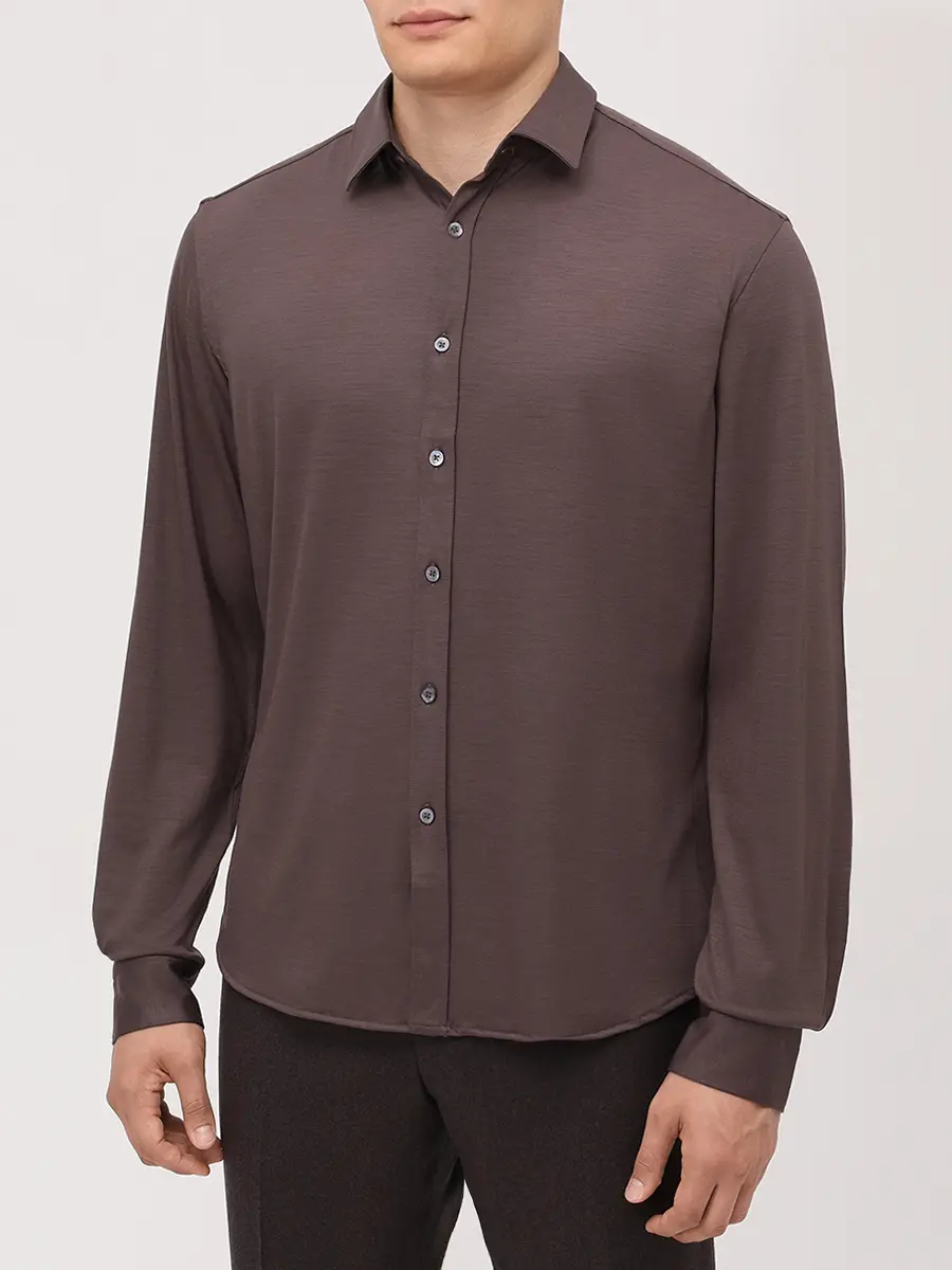 Рубашка Regular Fit шерстяная