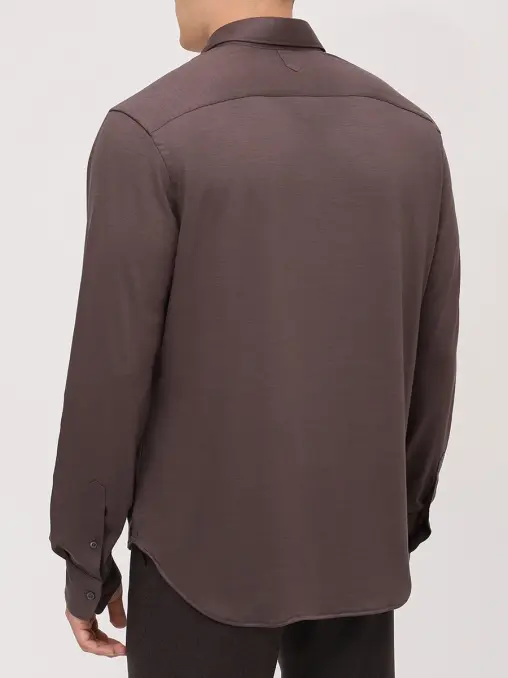Рубашка Regular Fit шерстяная CANALI