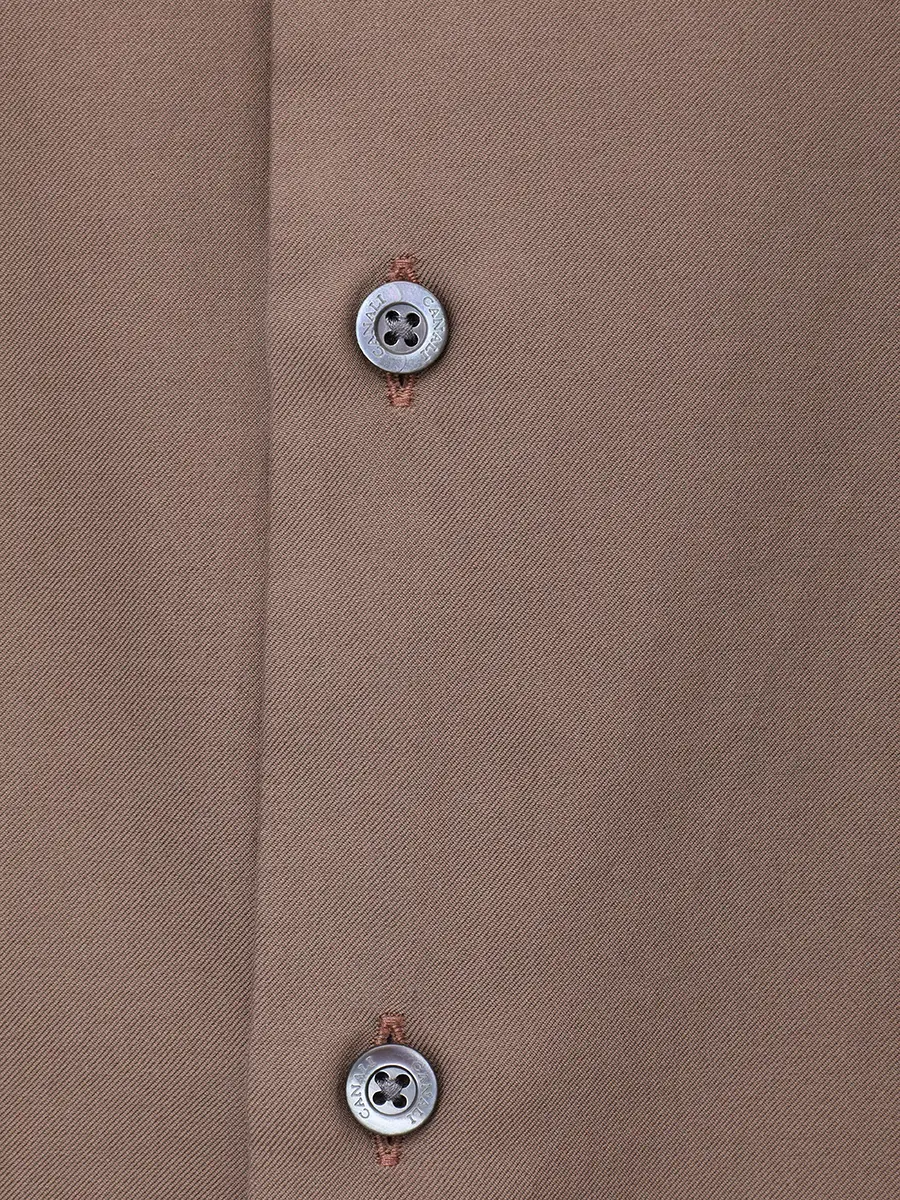 Рубашка Regular Fit из хлопка и шелка