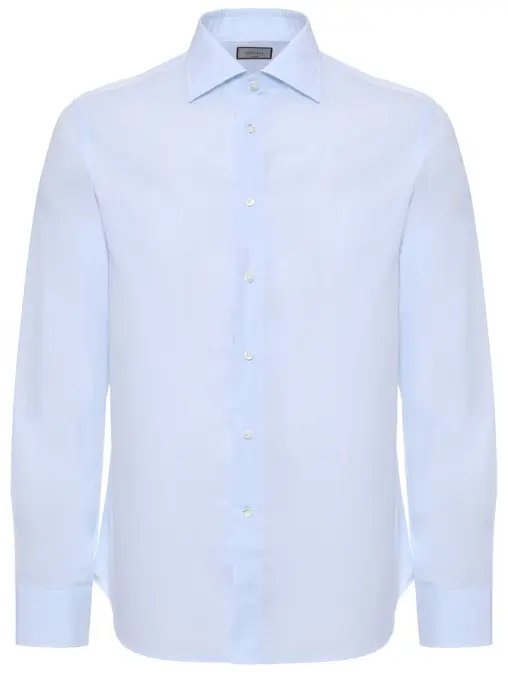 Рубашка Regular Fit хлопковая CANALI