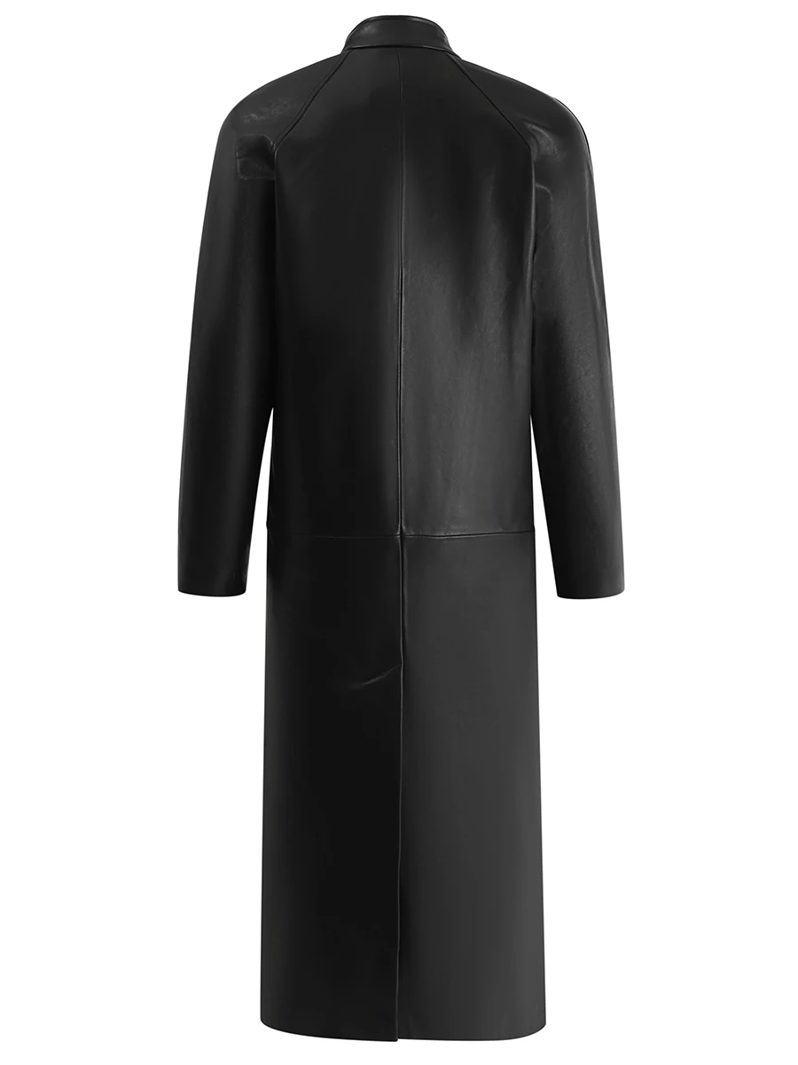 Плащ из кожи