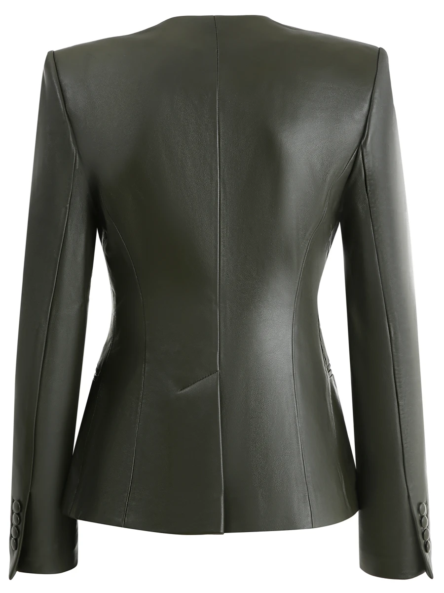 Жакет из кожи