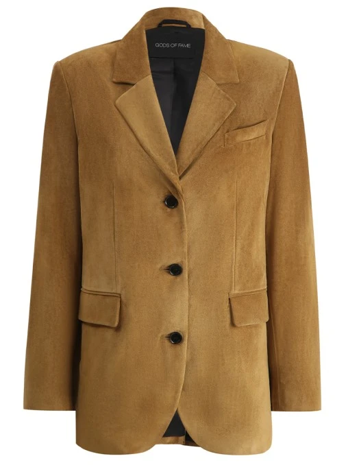 Пиджак из замши GODS OF FAME