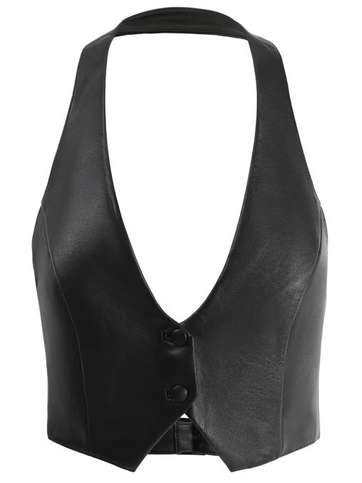 Жилет кожаный GODS OF FAME