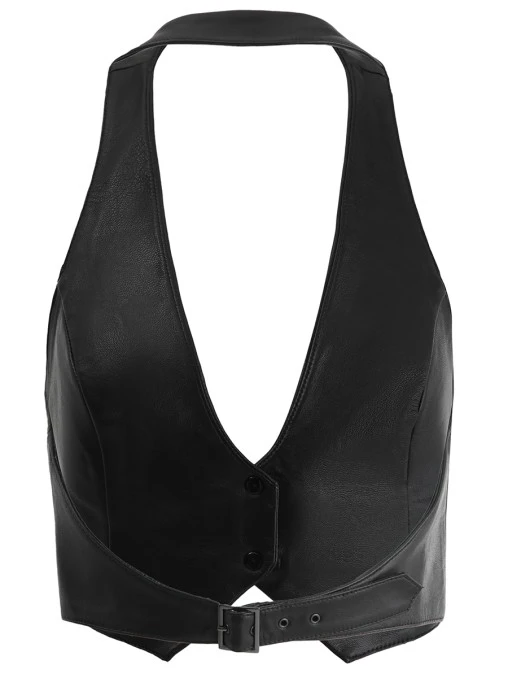 Жилет кожаный GODS OF FAME