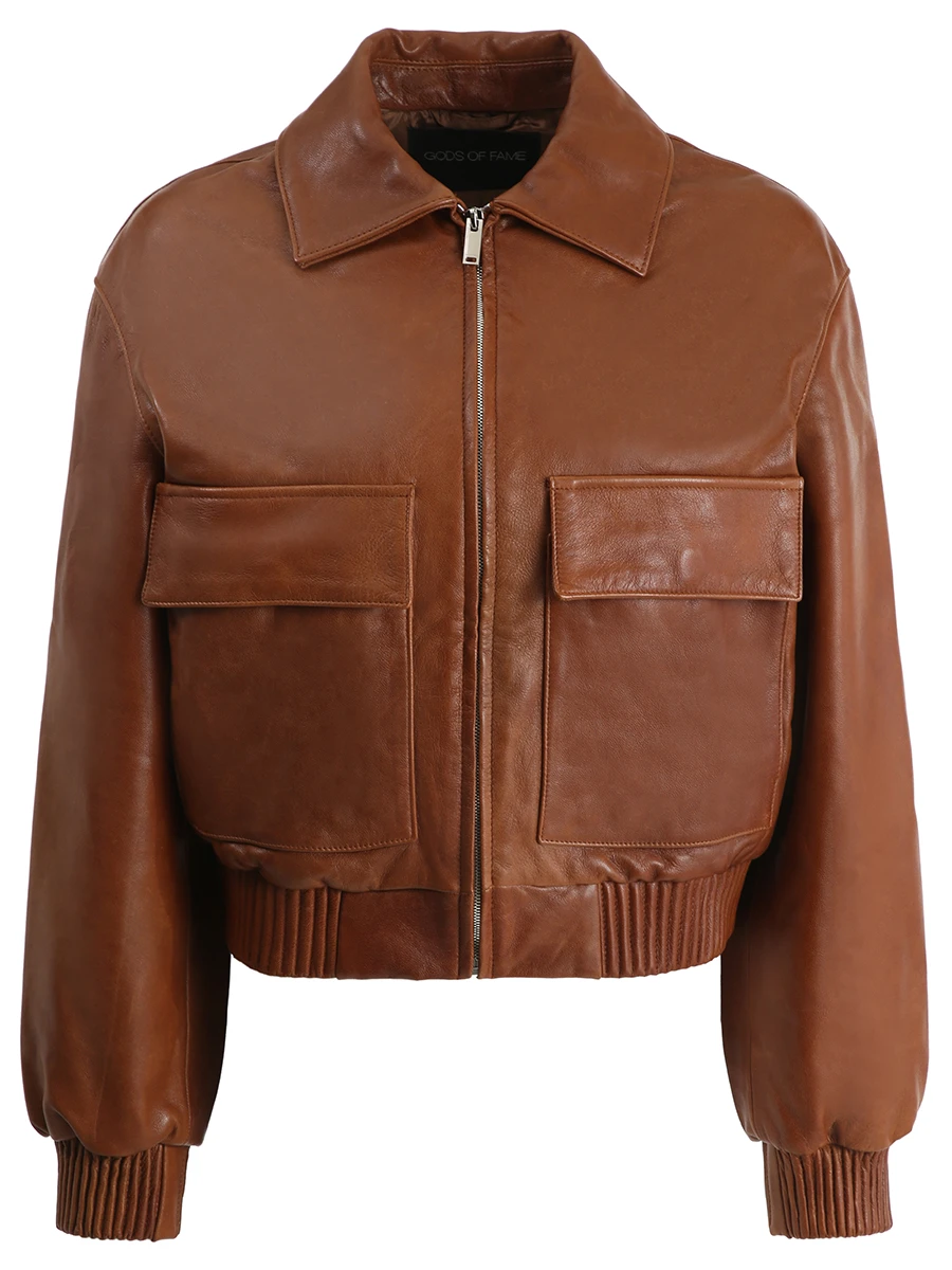 Куртка кожаная