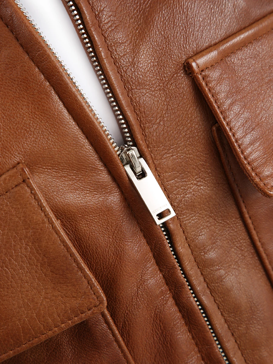 Куртка кожаная