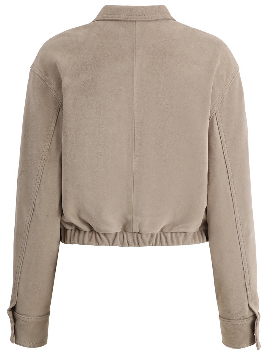 Куртка из замши