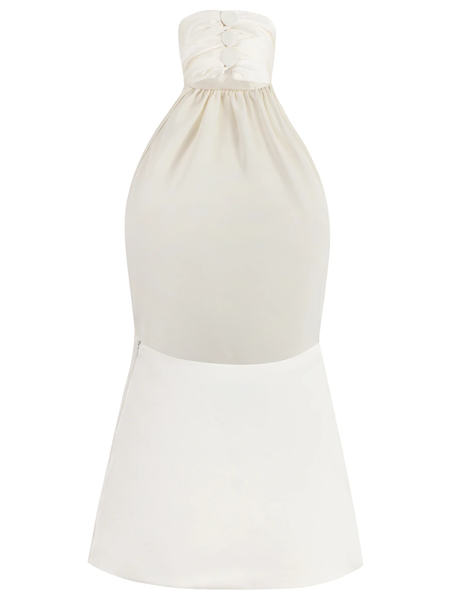 Топ шелковый