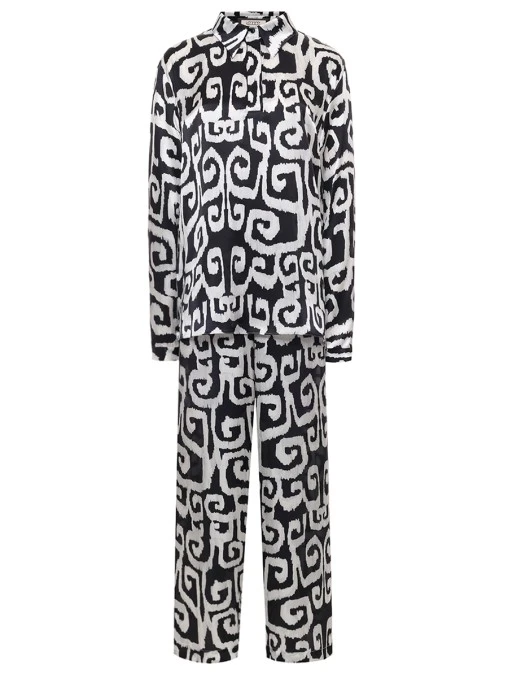 Костюм шелковый LECODE