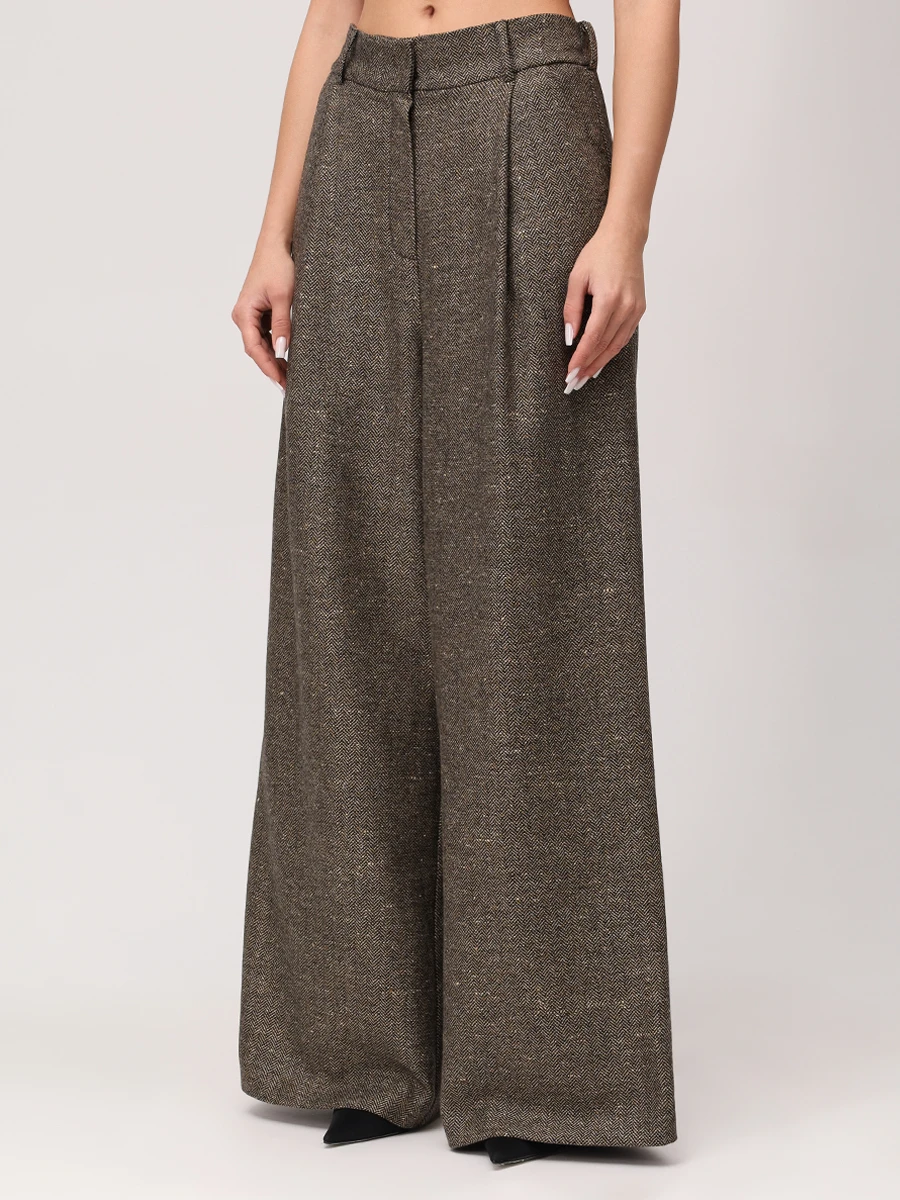 Брюки шерстяные