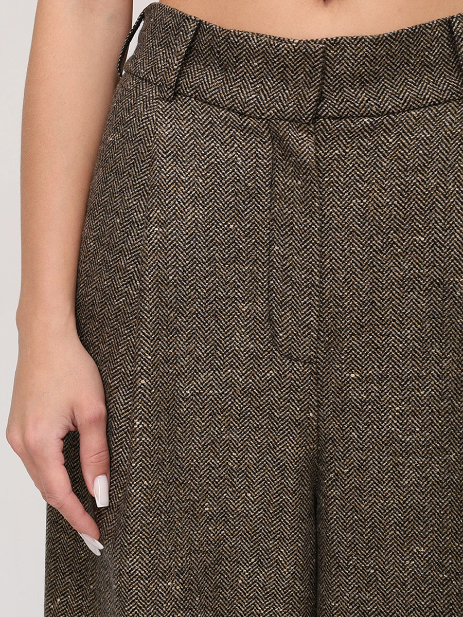 Брюки шерстяные