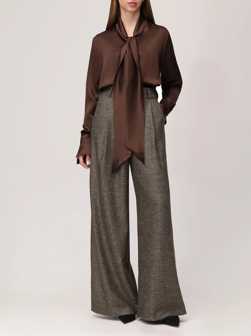 Брюки шерстяные LECODE