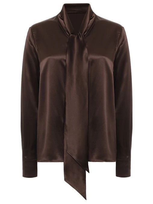 Блуза шелковая LECODE