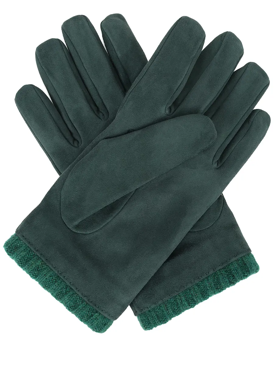 Перчатки замшевые
