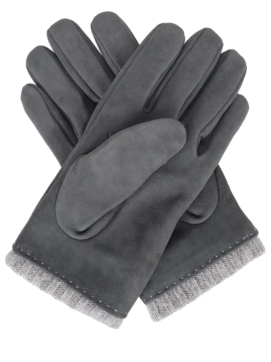 Перчатки замшевые