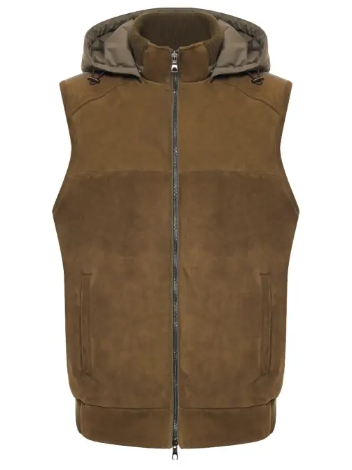 Жилет замшевый SUIT FACTORY