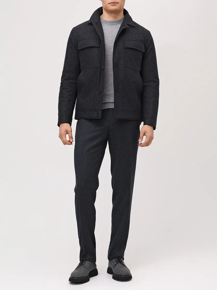 Куртка шерстяная