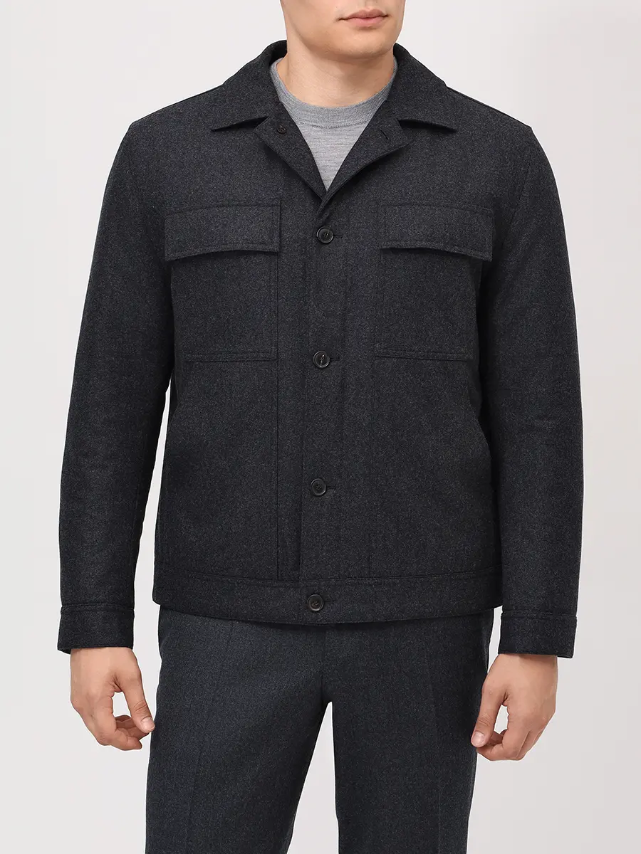 Куртка шерстяная