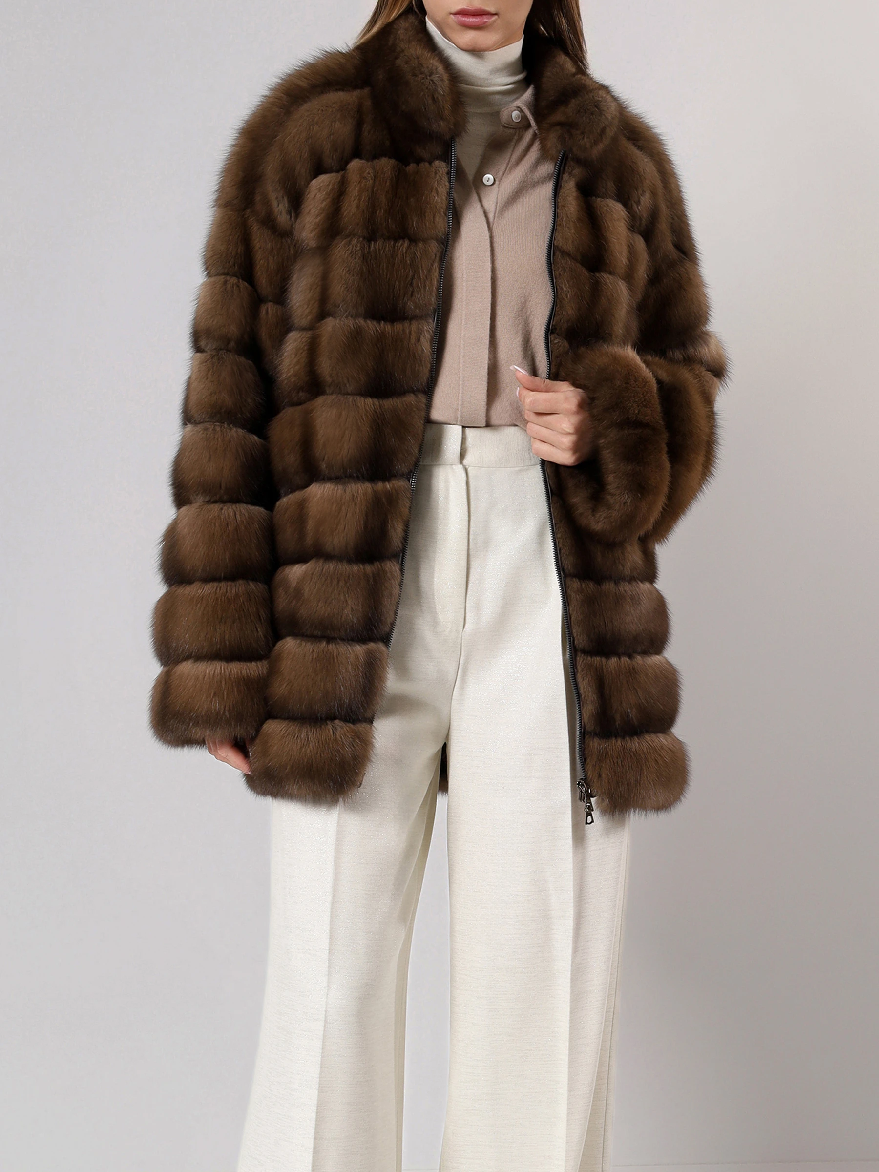 Шуба «Калипсо» соболиная