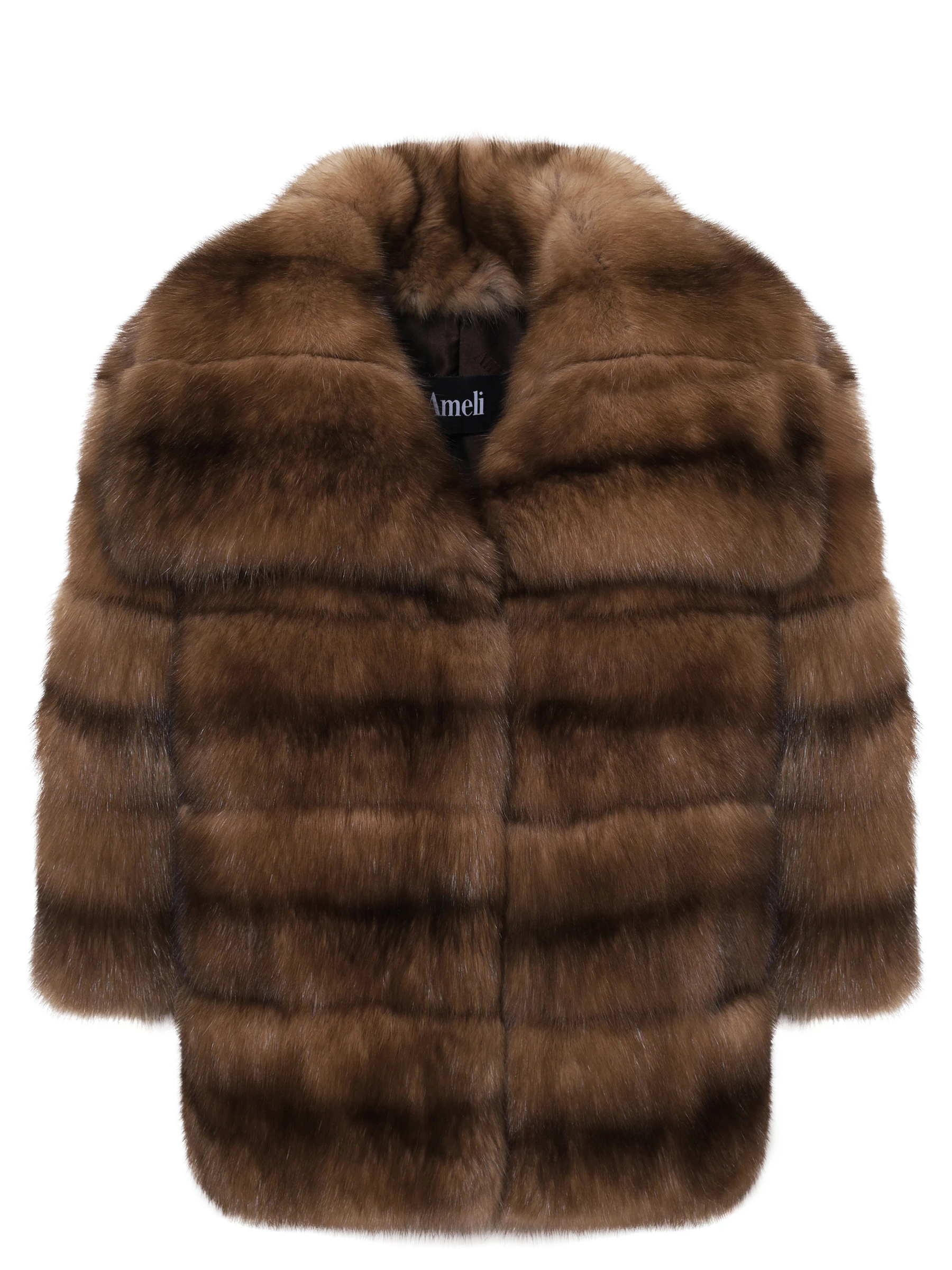 Полушубок «Санса» соболиный