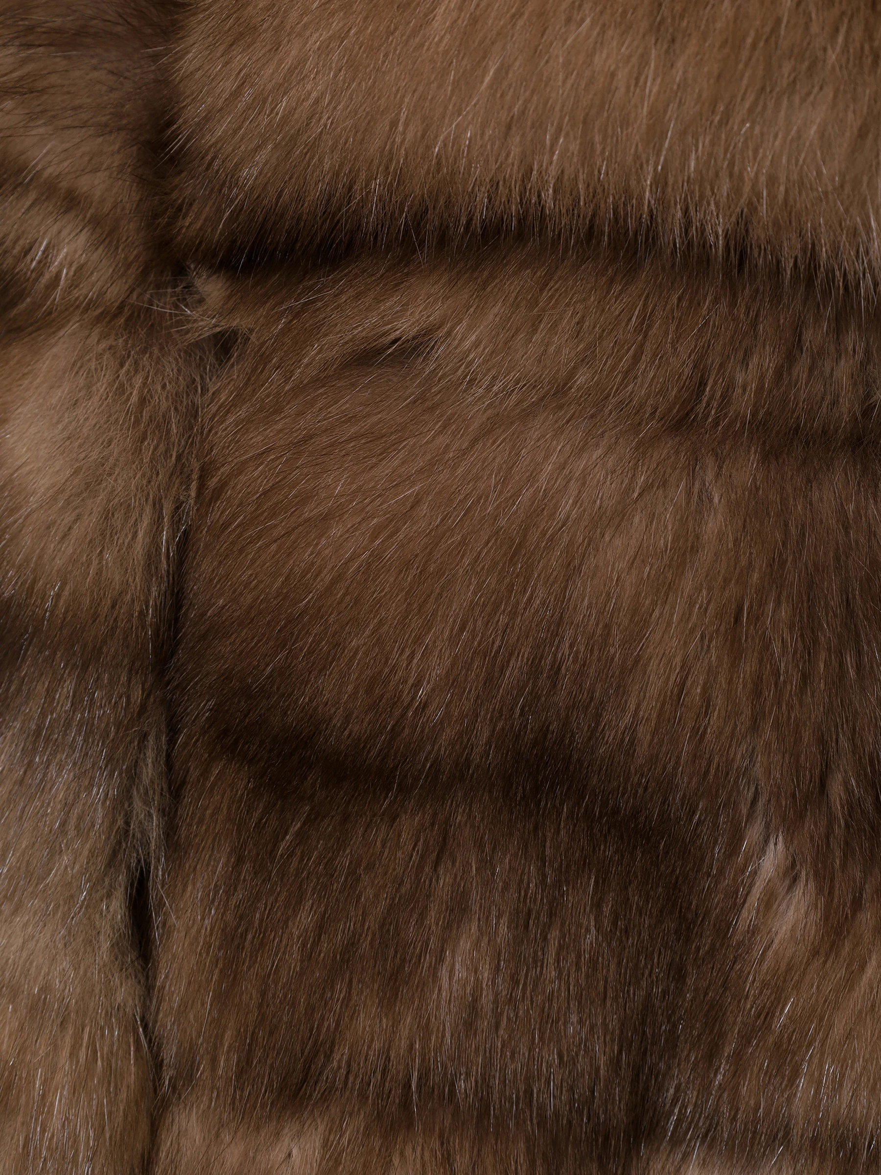 Полушубок «Санса» соболиный