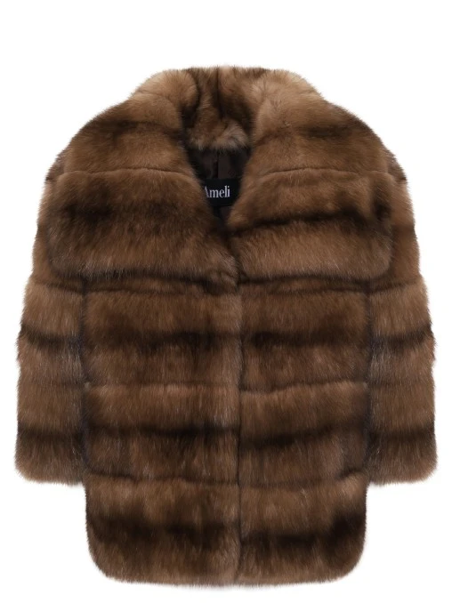 Полушубок «Санса» соболиный AMELI