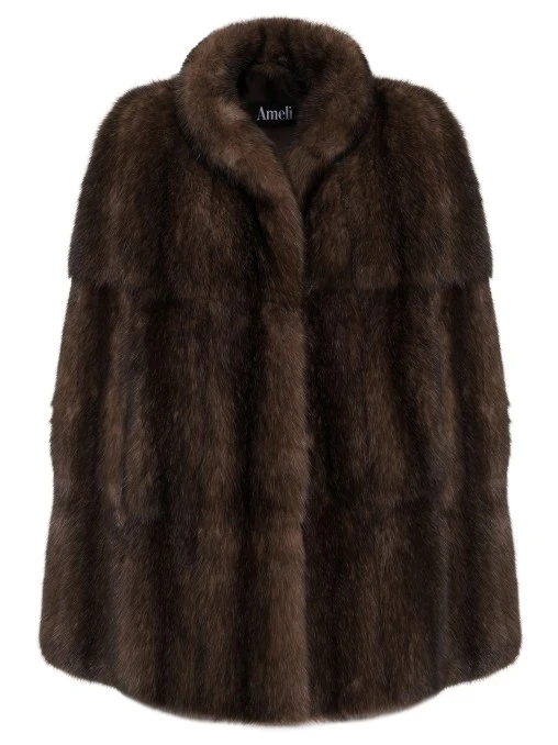 Шуба-кейп соболиная AMELI