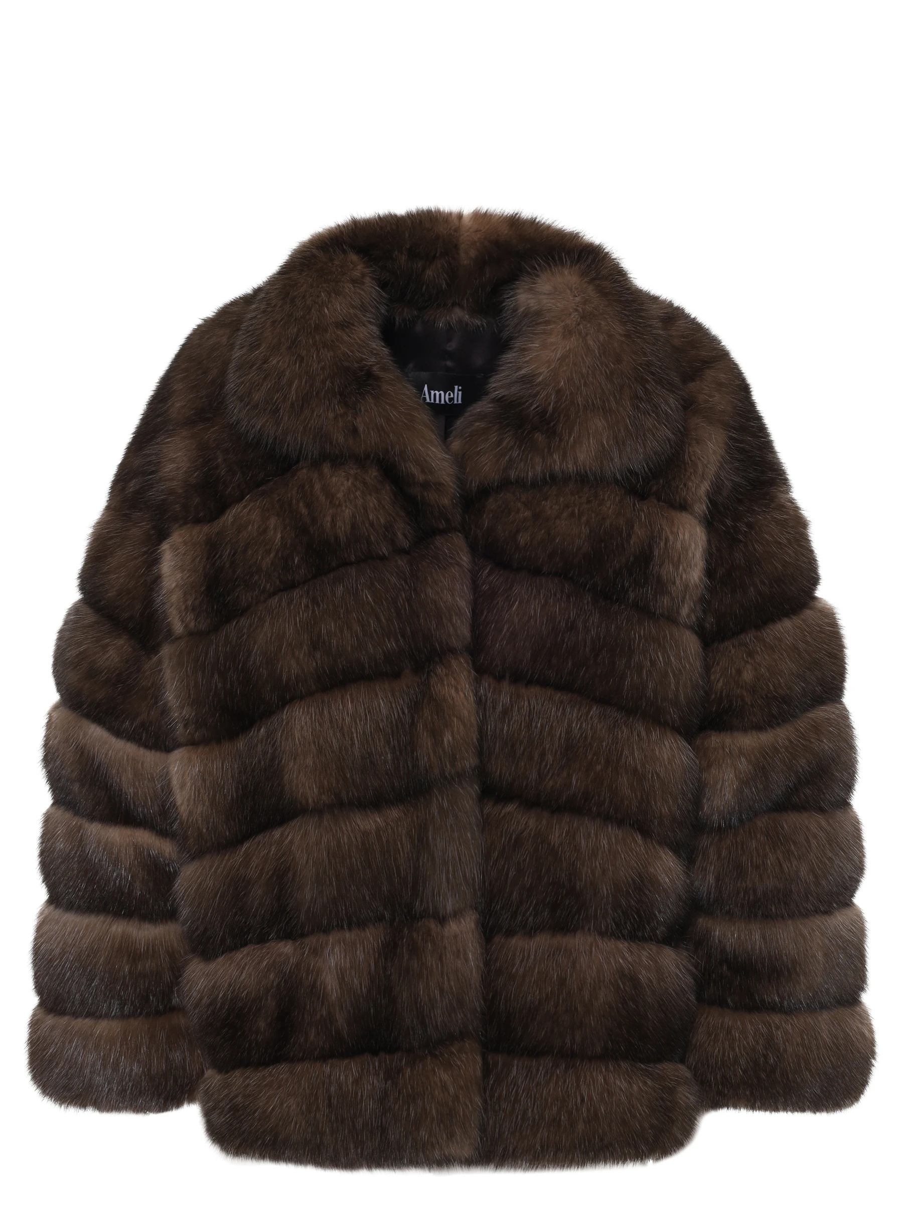 Полушубок «Вивиан» соболиный