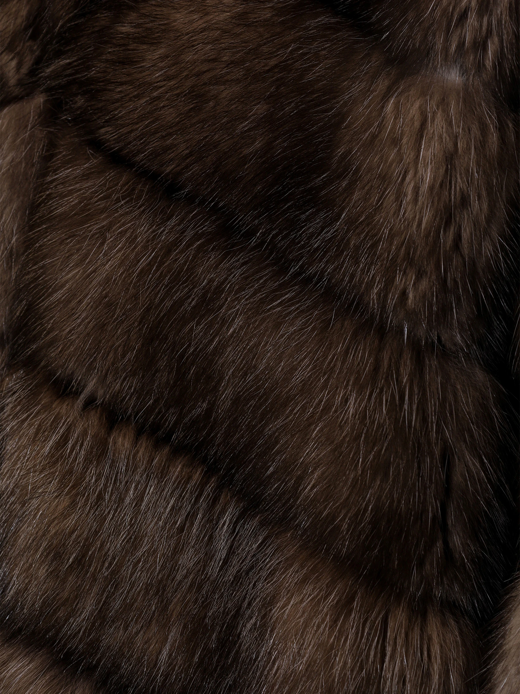 Полушубок «Вивиан» соболиный