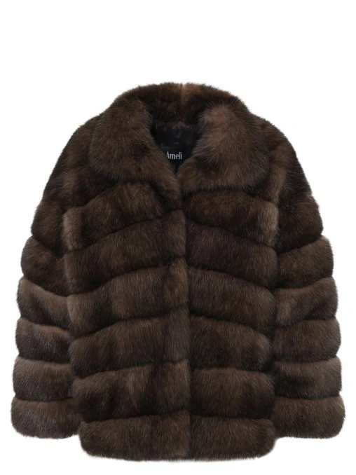 Полушубок «Вивиан» соболиный AMELI