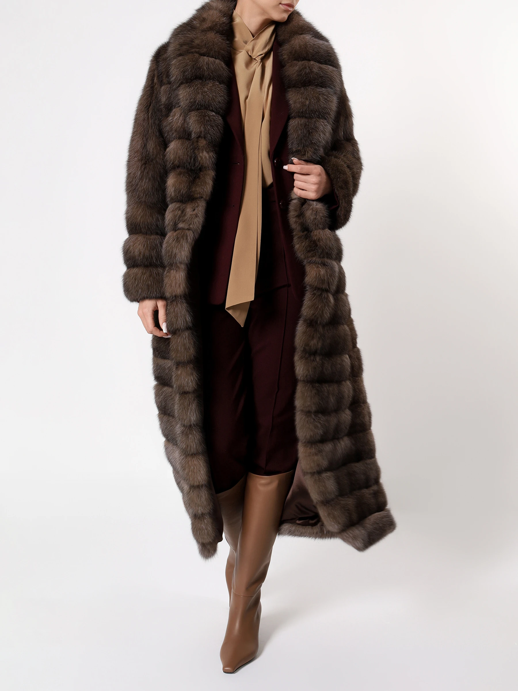 Шуба «Альба» соболиная