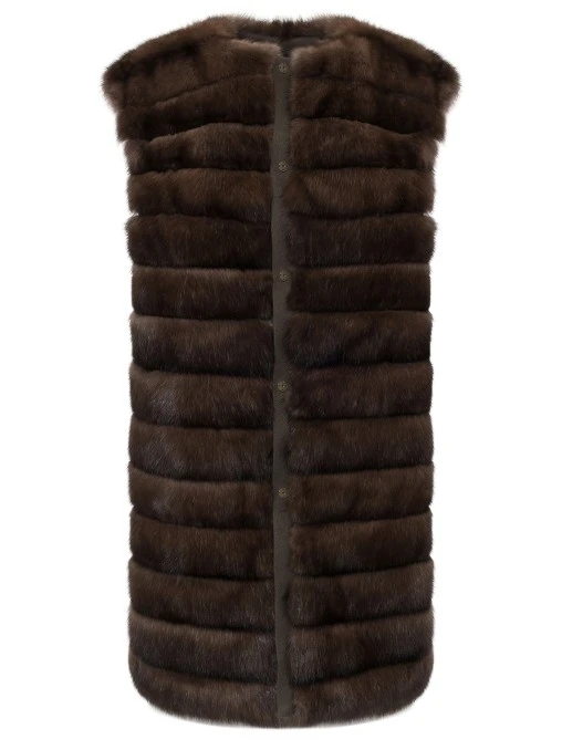 Жилет из меха соболя AMELI