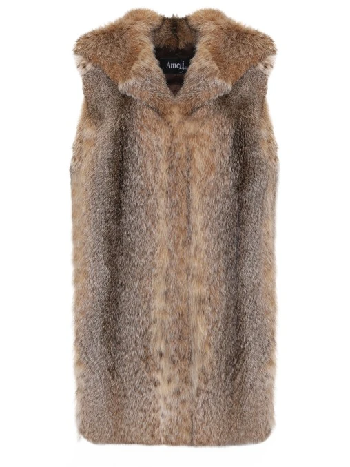 Жилет «Анета» из меха рыси AMELI