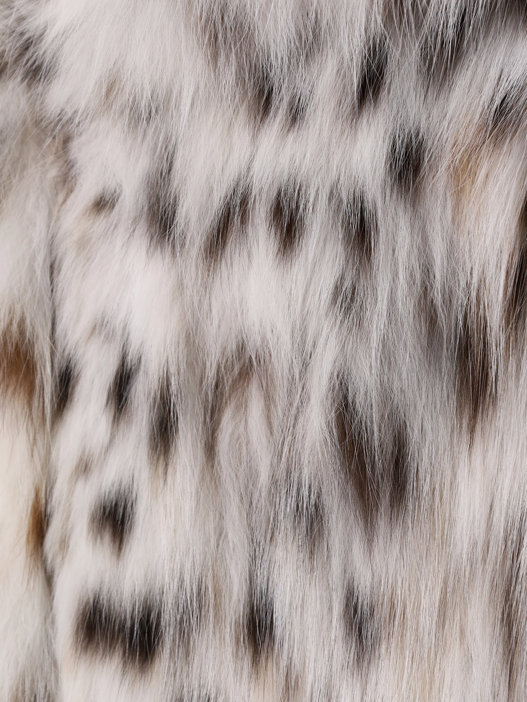 Шуба из меха рыси