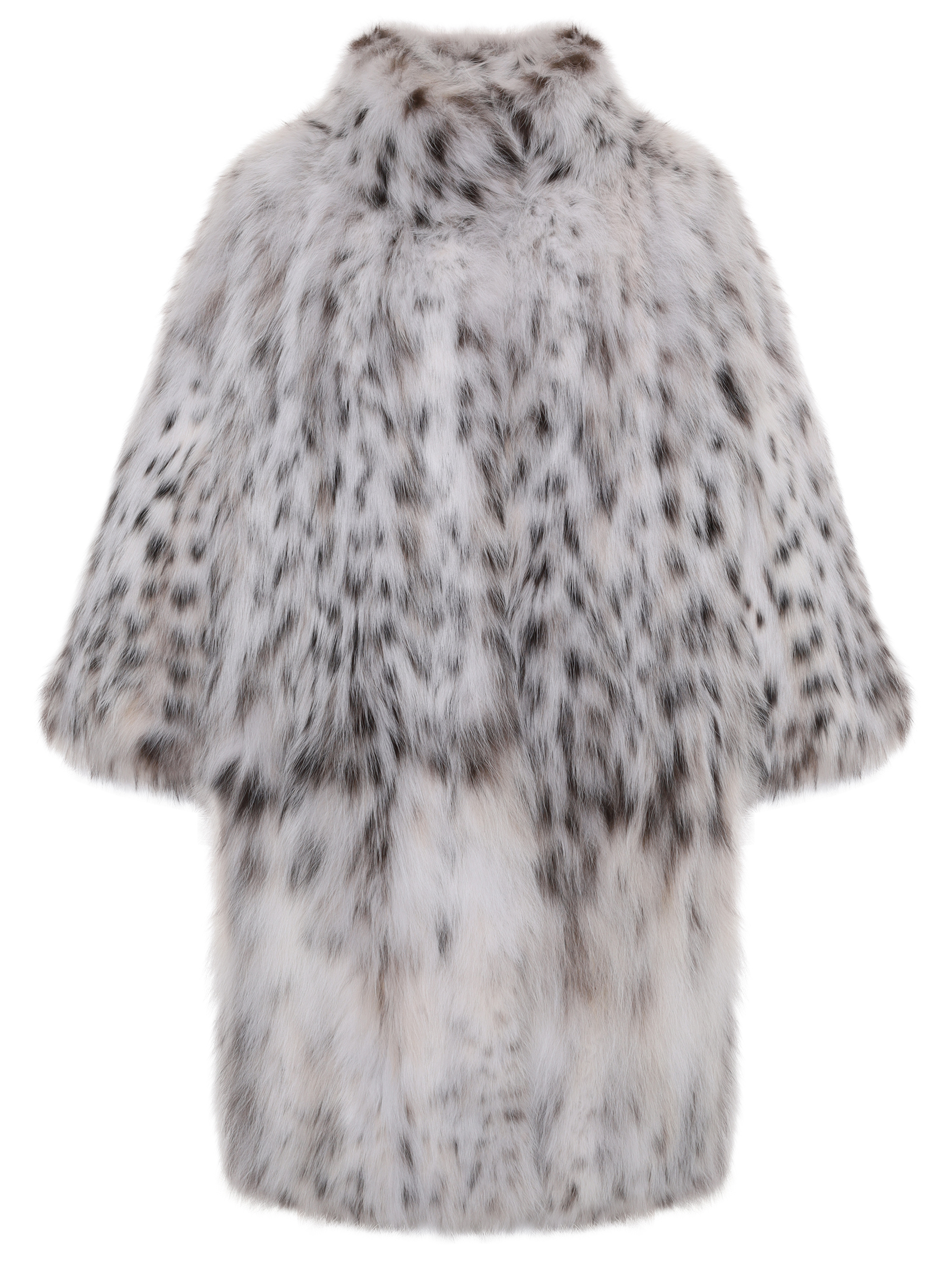 Шуба из меха рыси