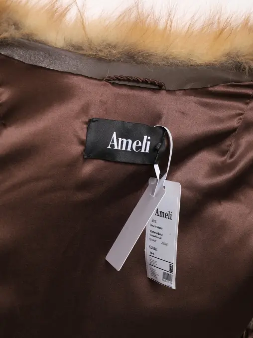 Жилет из меха лисицы AMELI