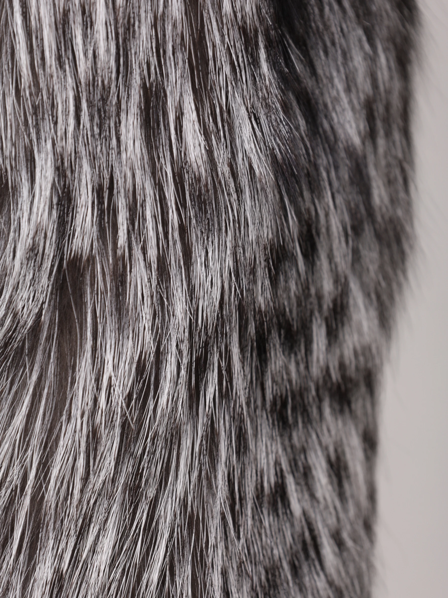 Шуба из меха лисы