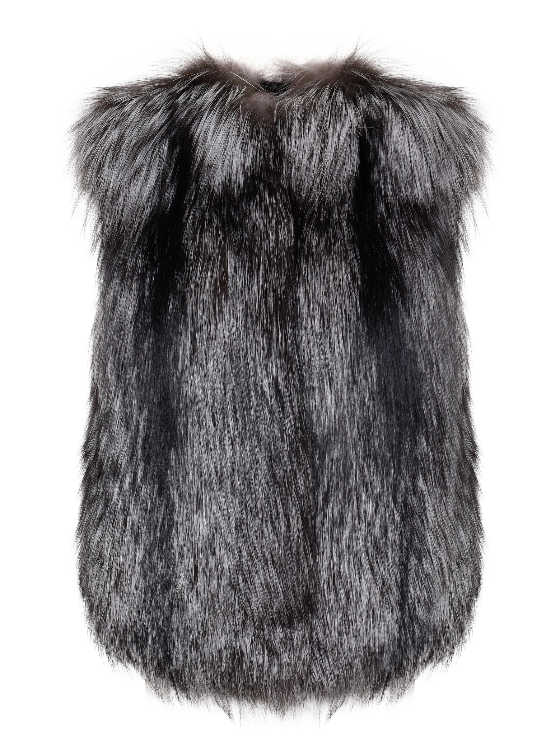 Жилет «Дафна» из меха лисы